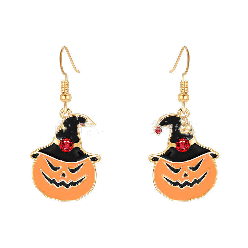 Halloween Series Earrings Funny Personality