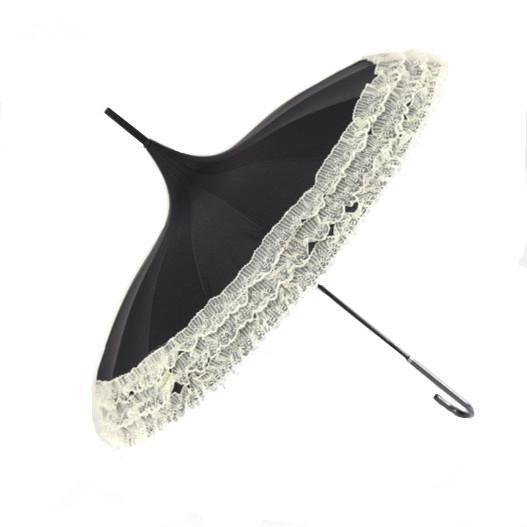 Princess Vintage Straight Handle Parasol