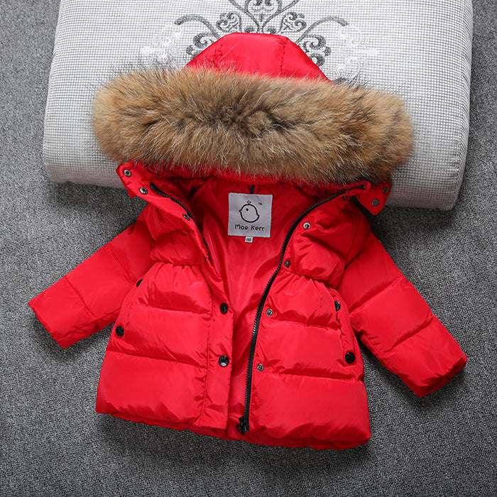 Boys and Girls Baby Down Jacket