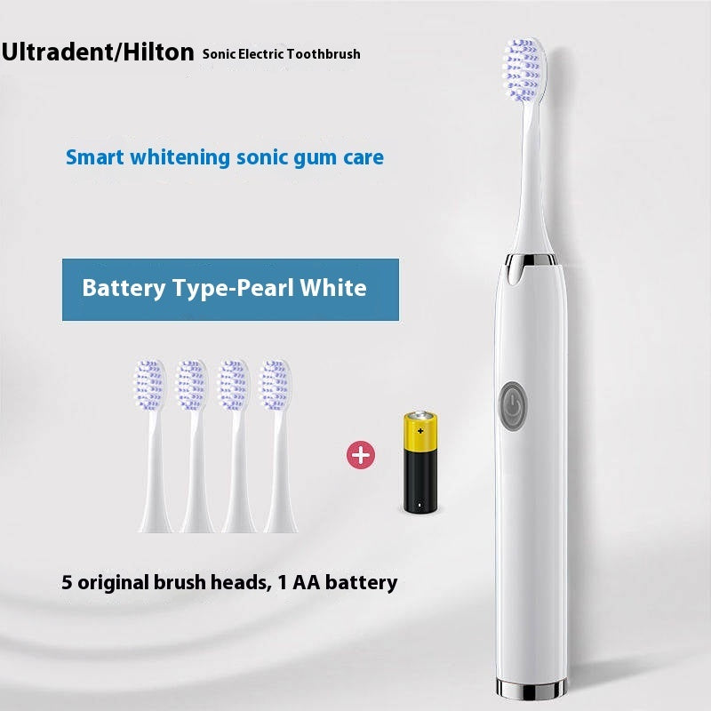 Household Rechargeable Soft Bristle Waterproof Electric Toothbrush