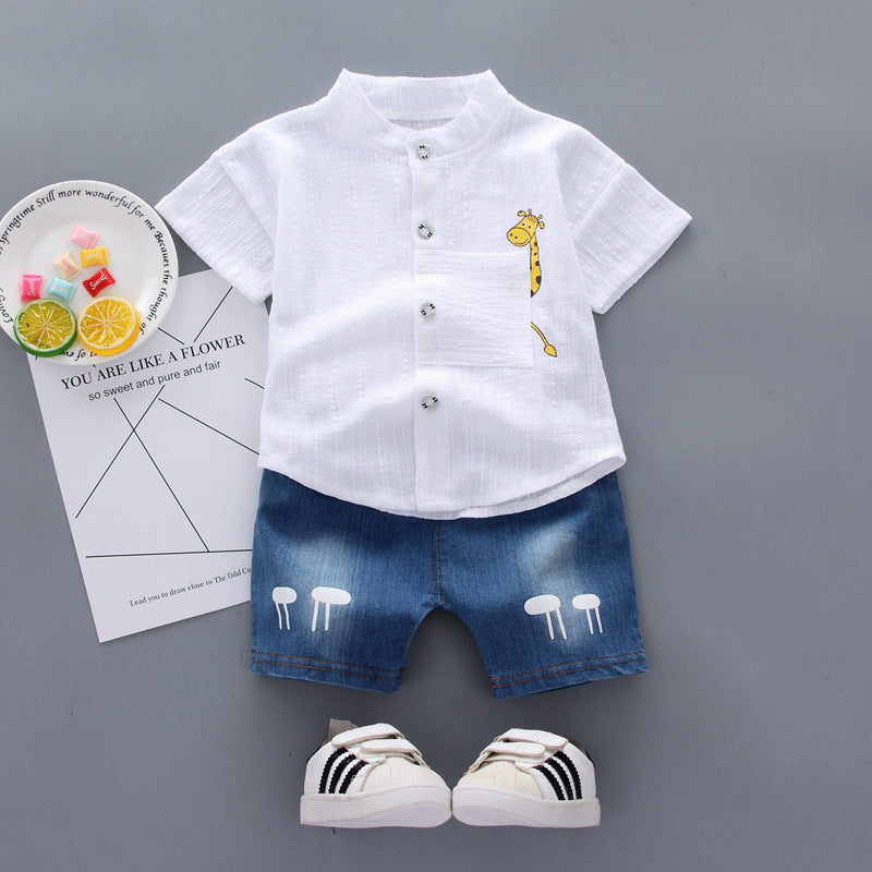 Baby Boy Short Sleeve Children's Clothing Summer