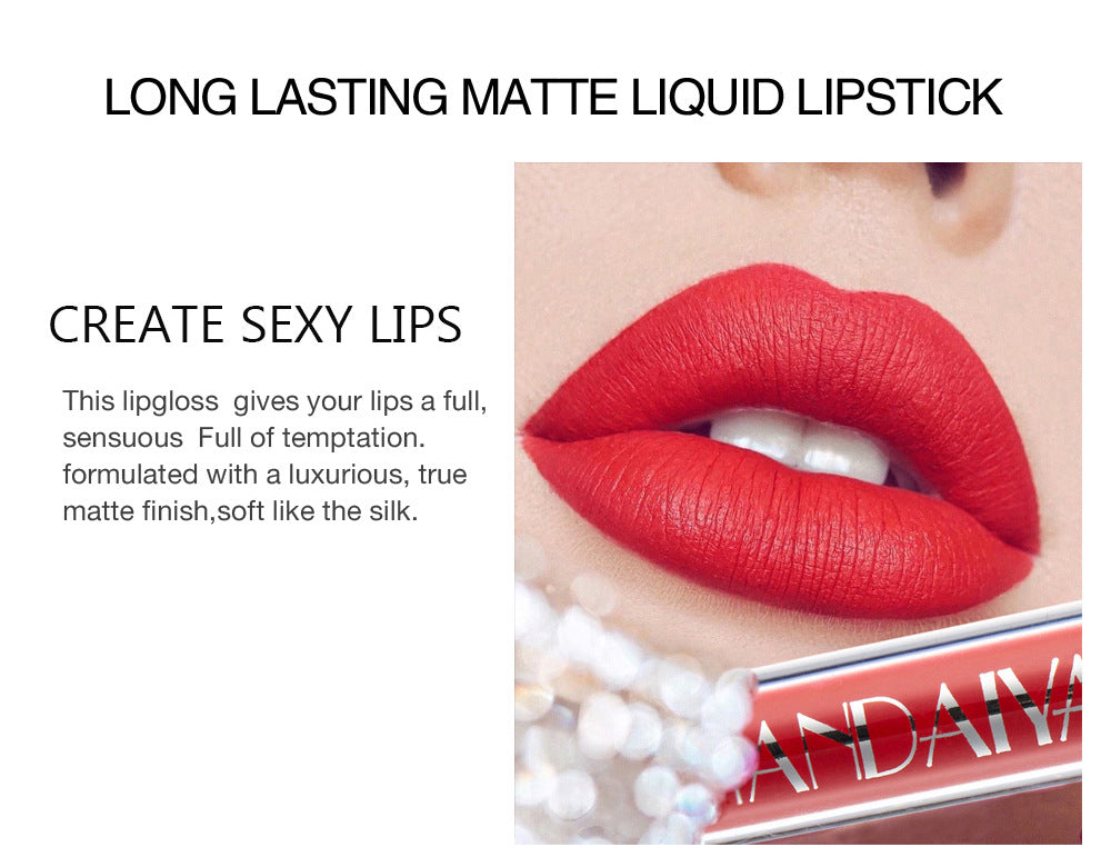 HANDAIYAN Matte Lip Gloss Kit