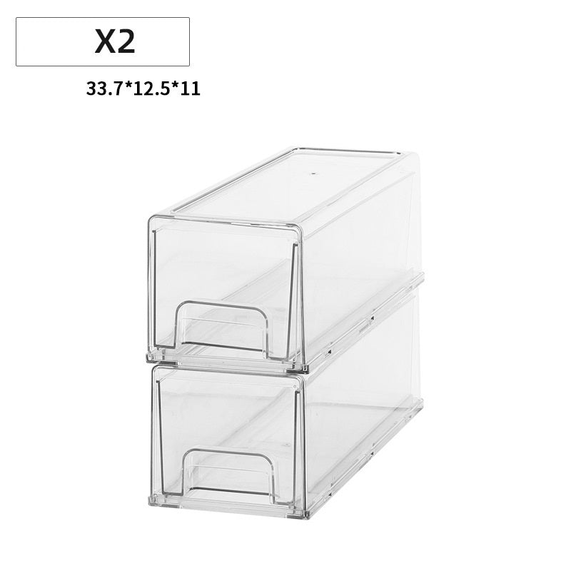 Refrigerator Fresh-keeping Freezer Storage Box Drawer Kitchen Storage Food Food Arrangement Storage Artifact Egg Box