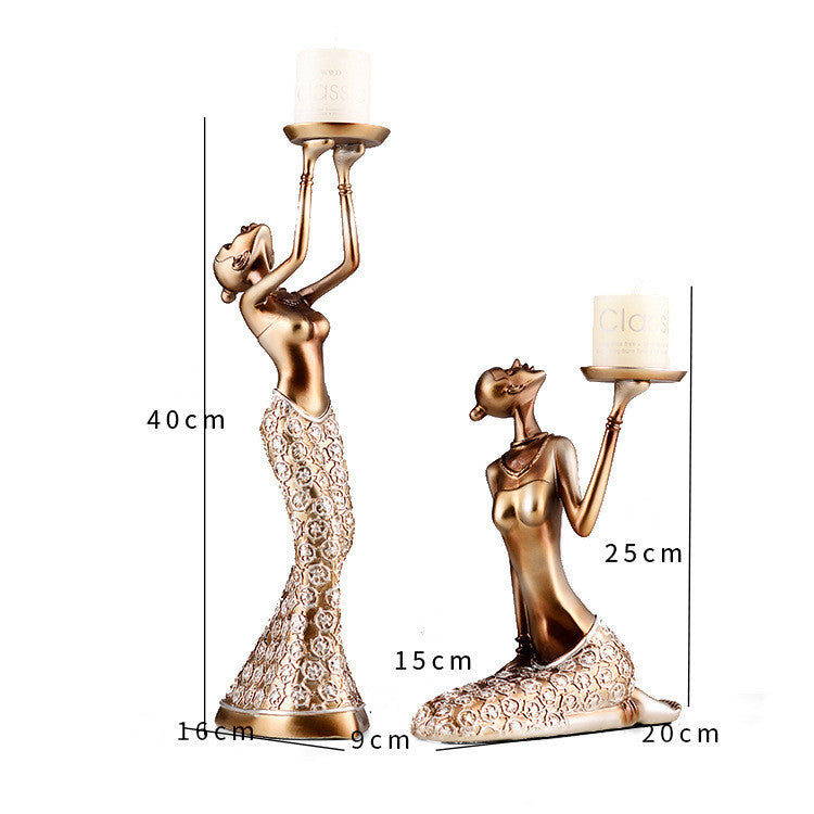 Adorno decorativo para candelabro de estilo europeo de estilo retro y belleza