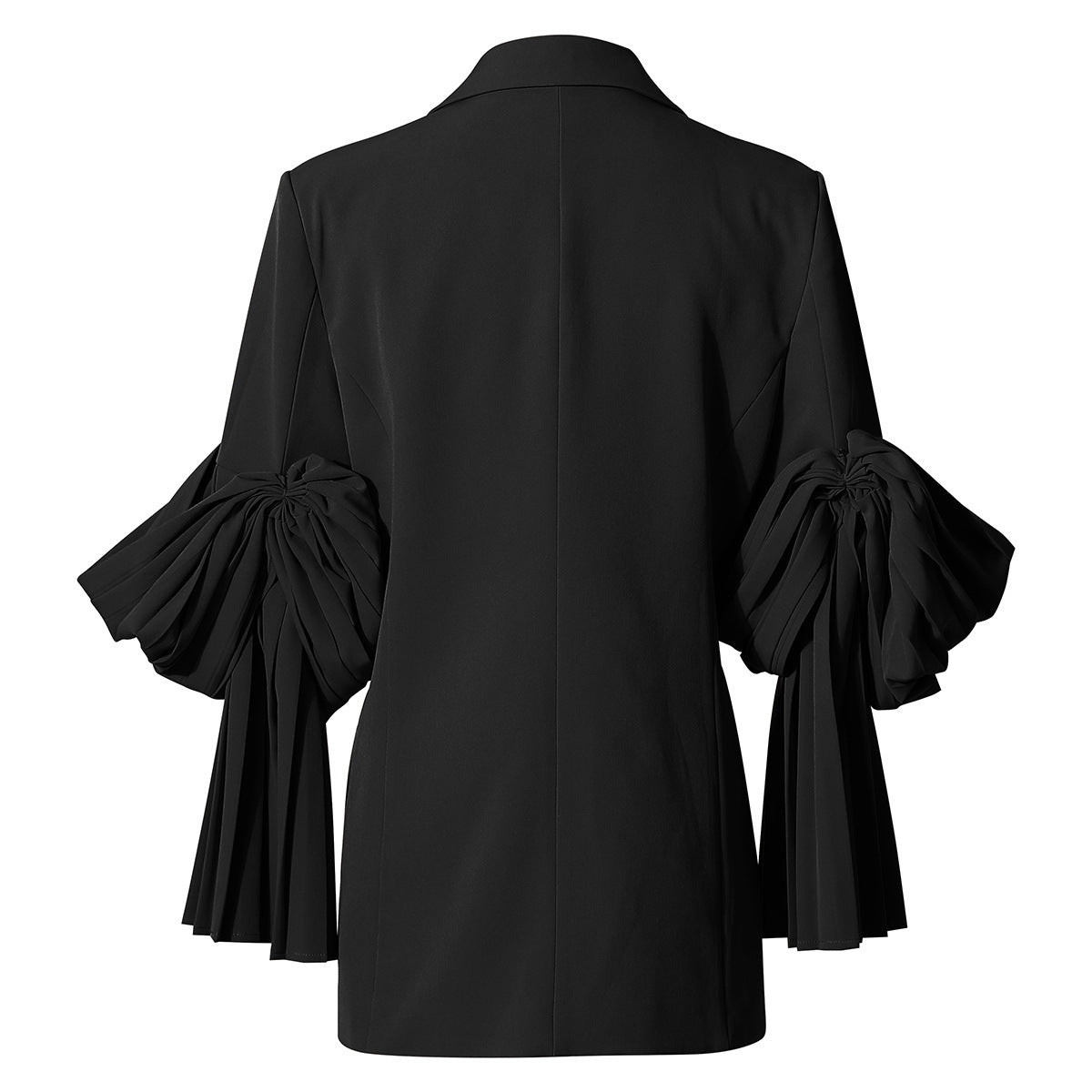 Women's Suit Jacket Looks Thin And Temperament Pleated Butterfly Double Sleeves