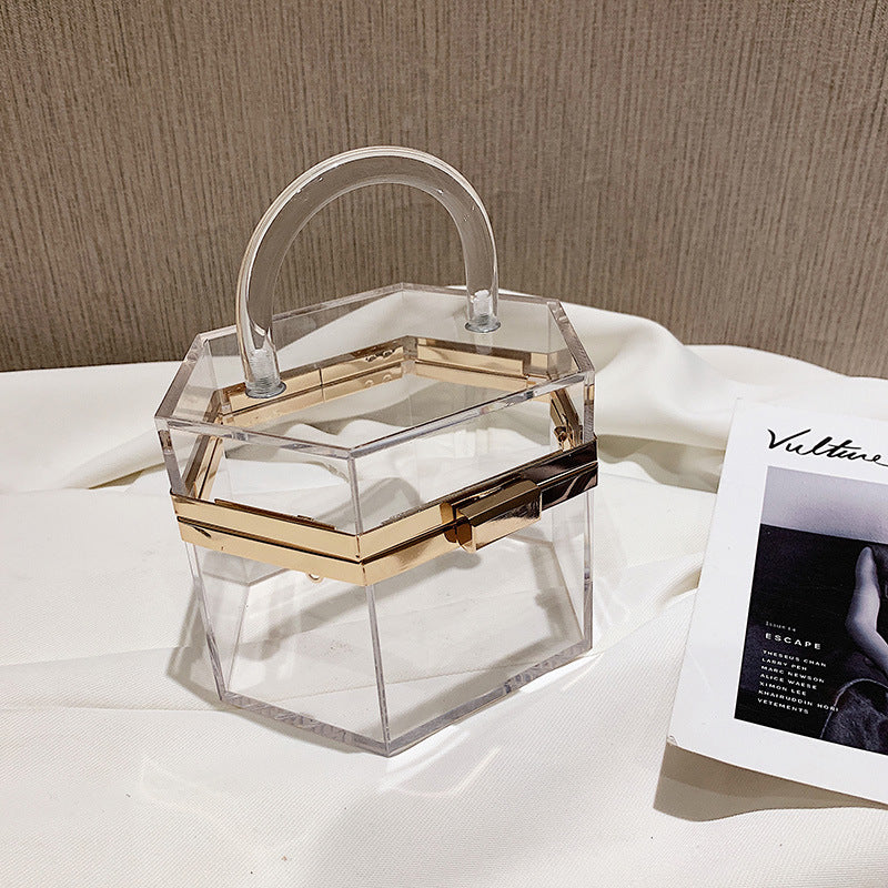 Acrylic Box Transparent Jelly Bag for Women