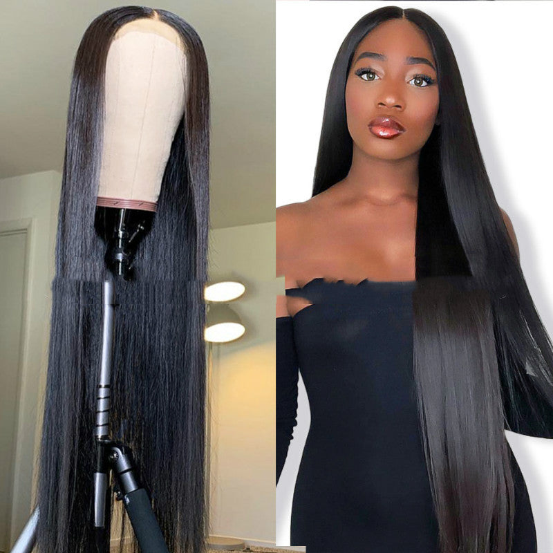 Wig Female Long Straight Hair Long Straight Wigs Africa Fashion Foreign Trade Chemical Fiber Headgear