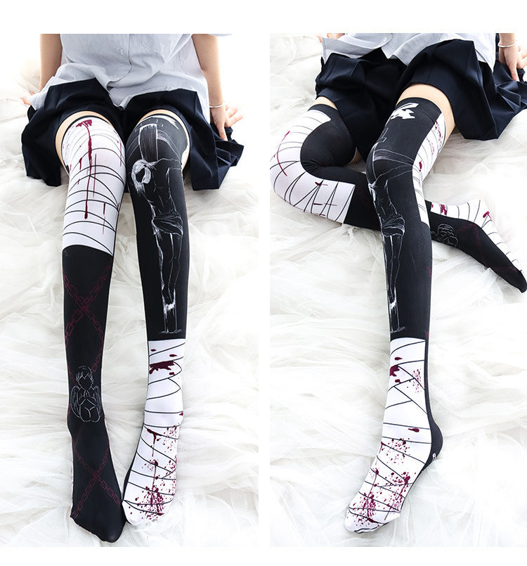 Halloween Bloodmark Adult Socks