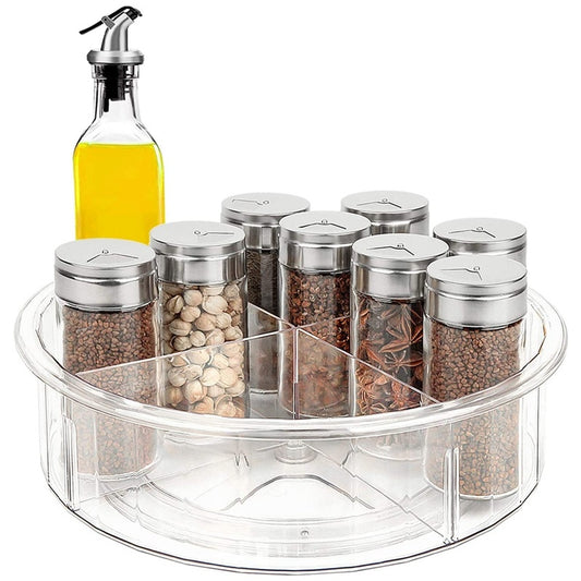 Kitchen Rotating Rack Creative Seasoning Box Storage Rack Multifunctional Seasoning Storage Box