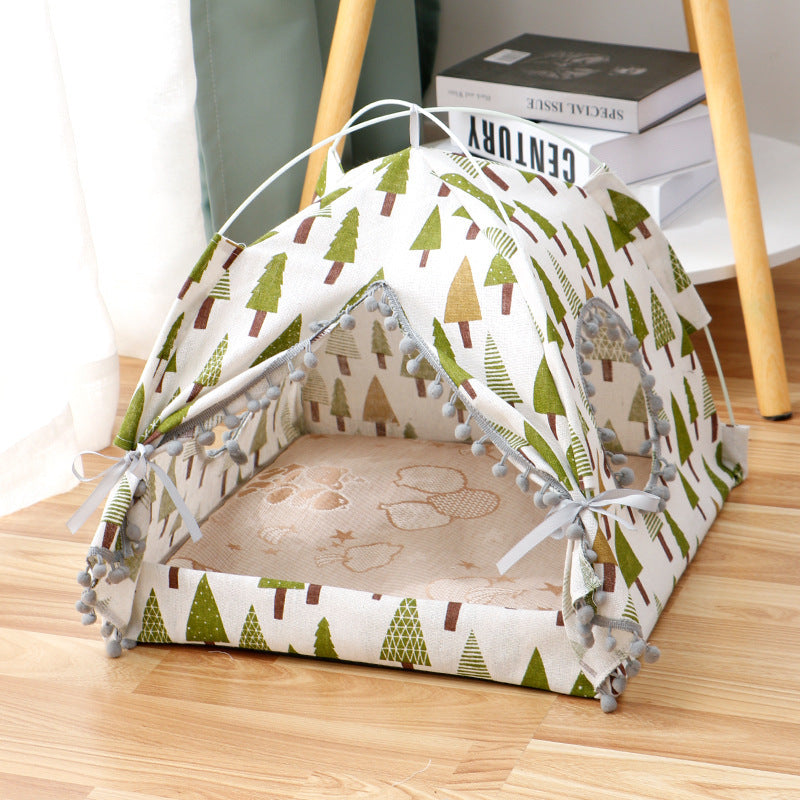 House Enclosed Pet Bed