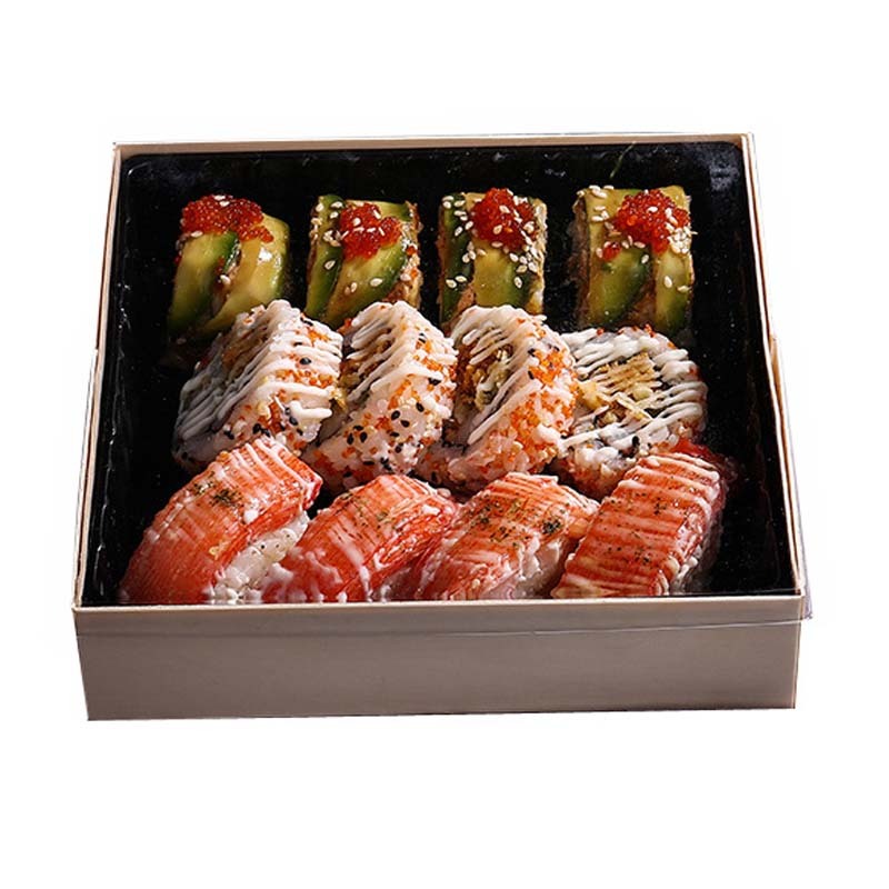 High-end Baked Sushi Takeaway Box Disposable