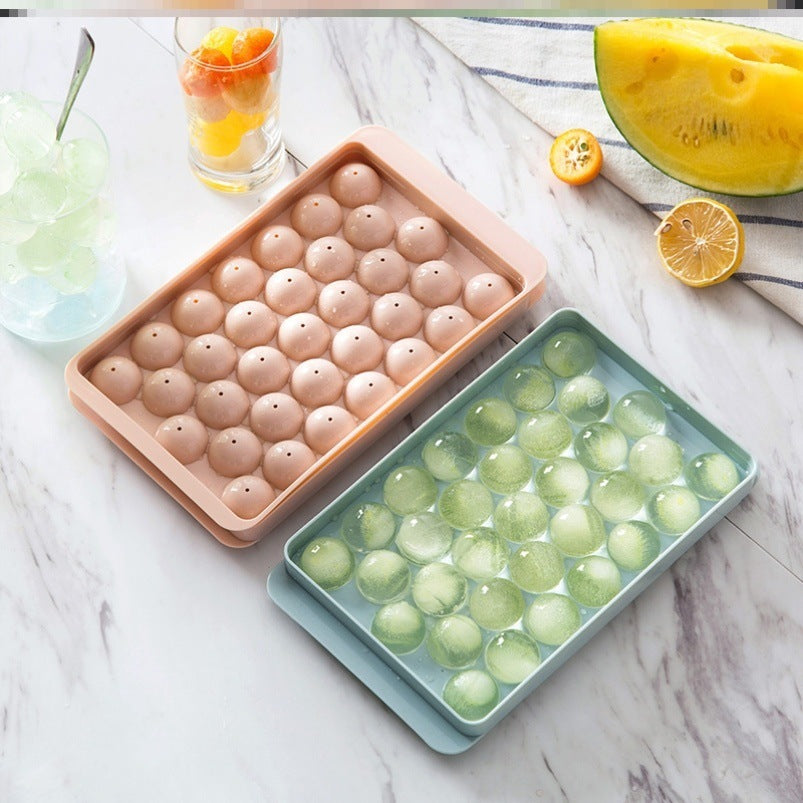 Ice Tray 3D Round Ice Molds Round Ball Ice Cube Makers Kitchen