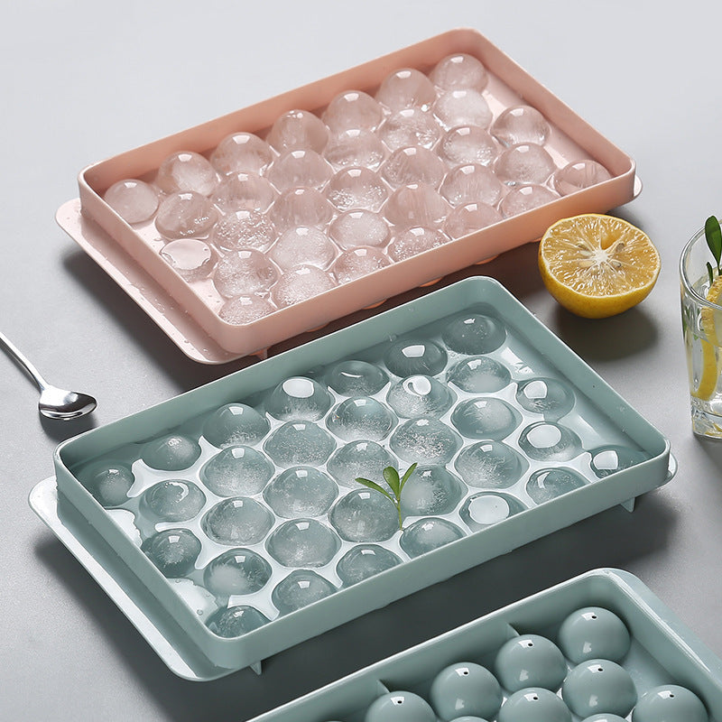 Ice Tray 3D Round Ice Molds Round Ball Ice Cube Makers Kitchen