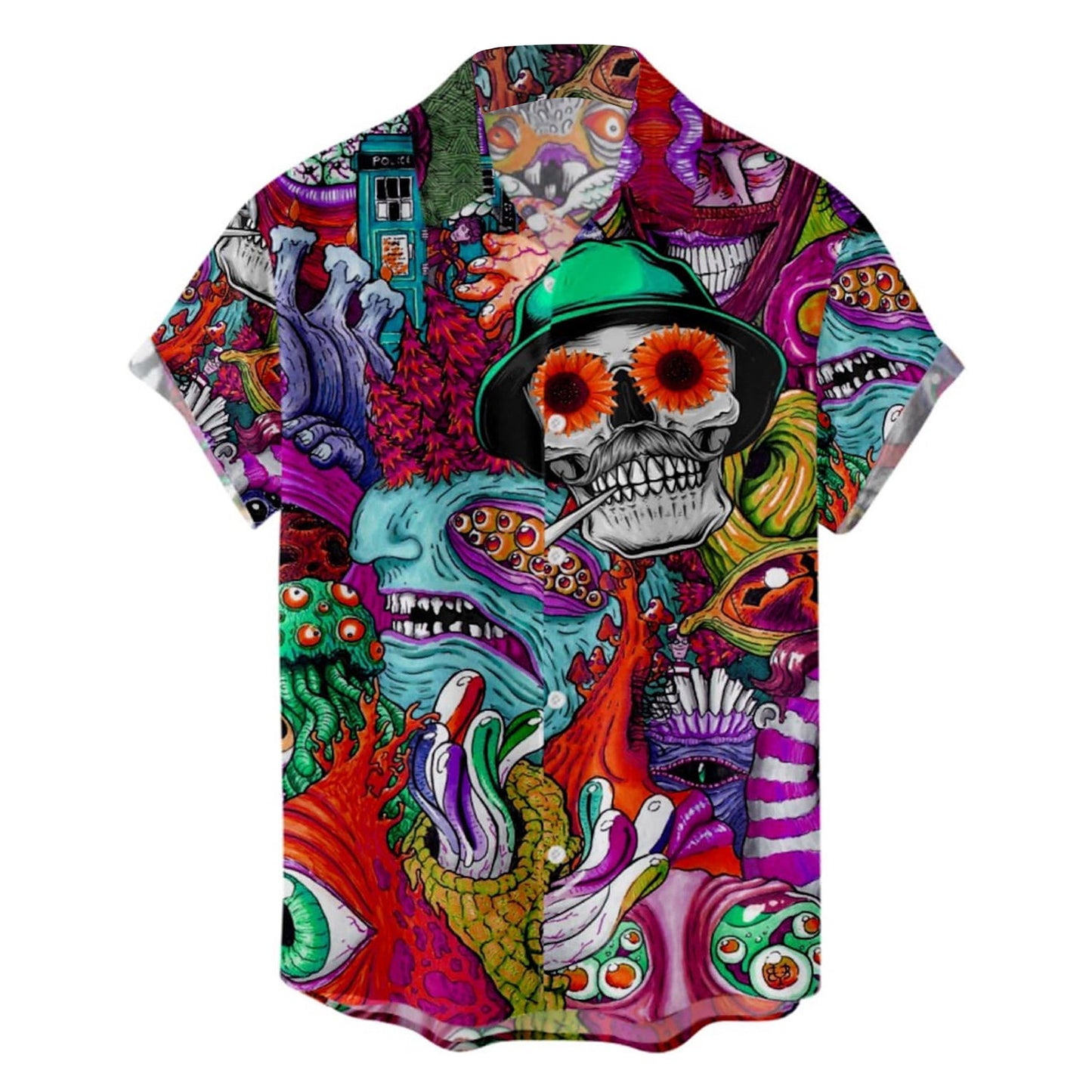 New Halloween Men's Printed Shirt