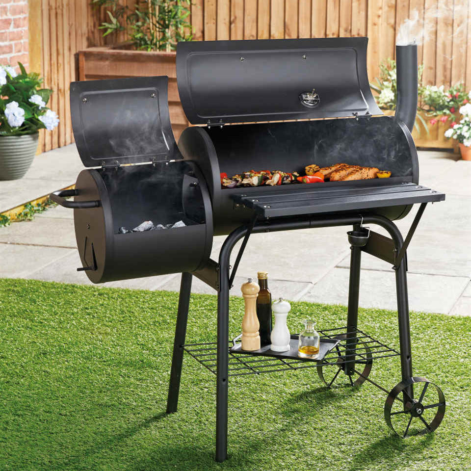 Courtyard Barbecue Grill Outdoor American Charcoal Household