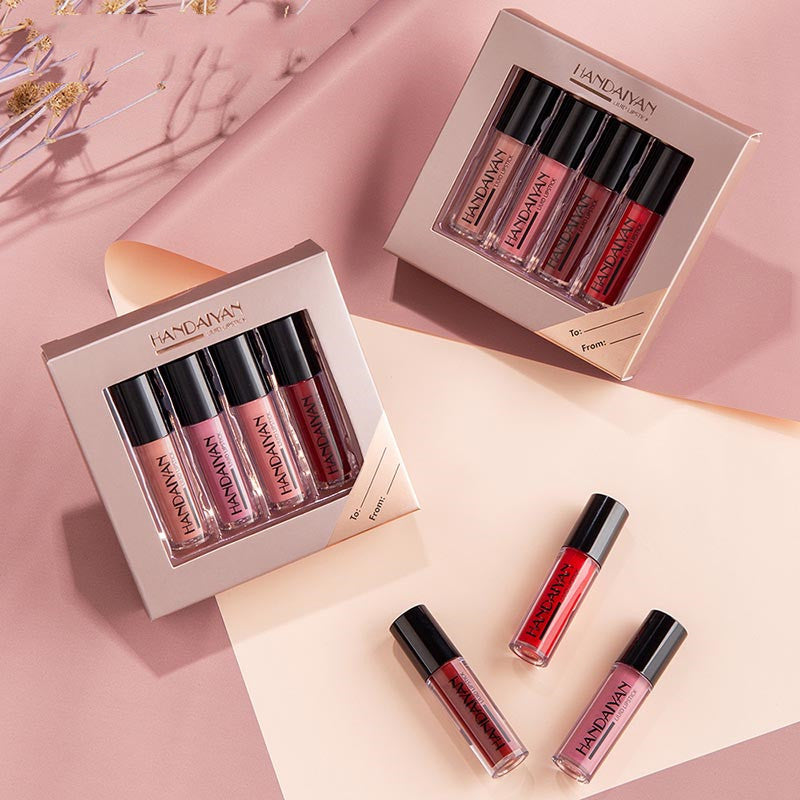 HANDAIYAN Matt Lip Gloss Set