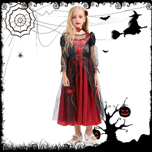 Vampire Girl Princess Dress