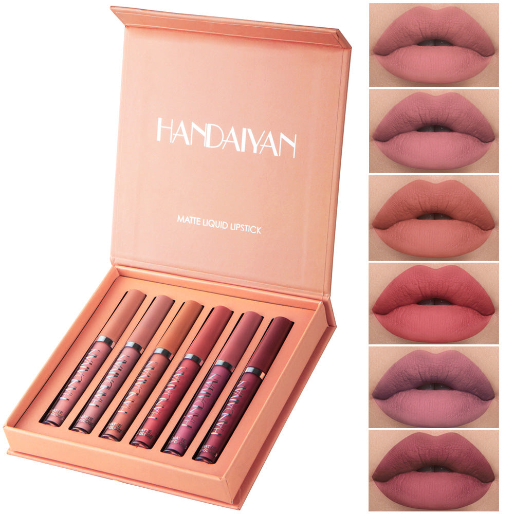 HANDAIYAN Matte Lip Gloss Kit