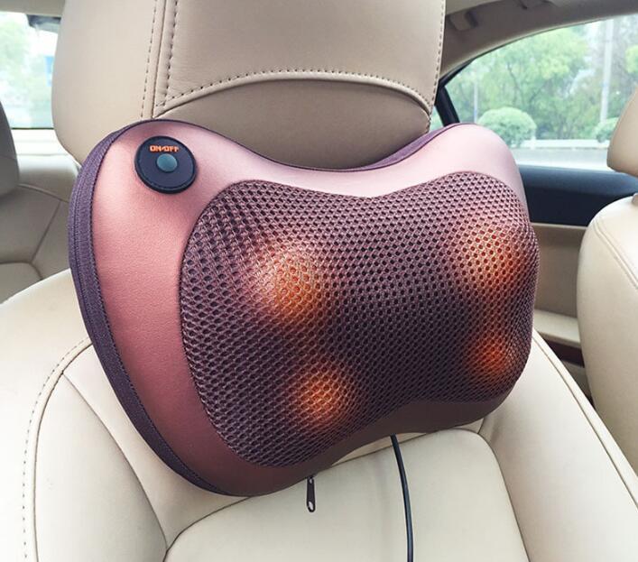 Electric Infrared Heating Kneading Neck Shoulder Back Body Spa Massage Pillow