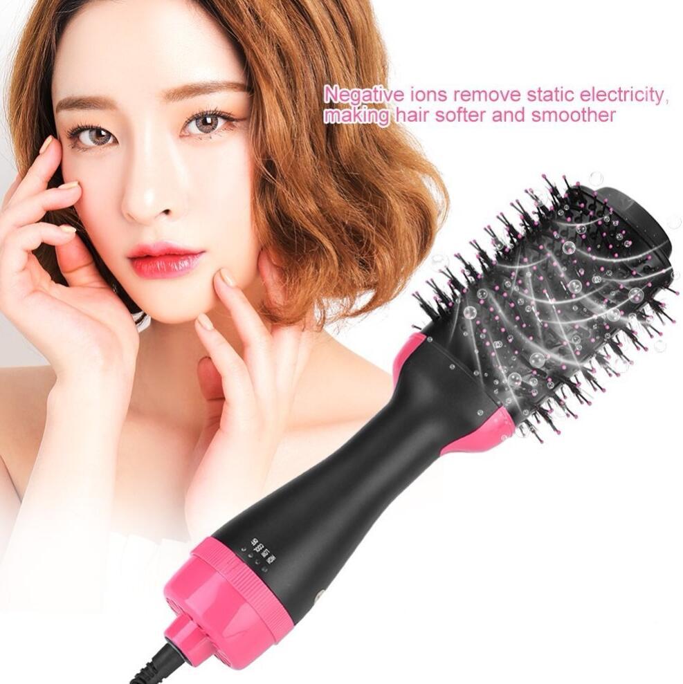 Hair Dryer Comb Multifunctional Comb Straightener Hair Curling