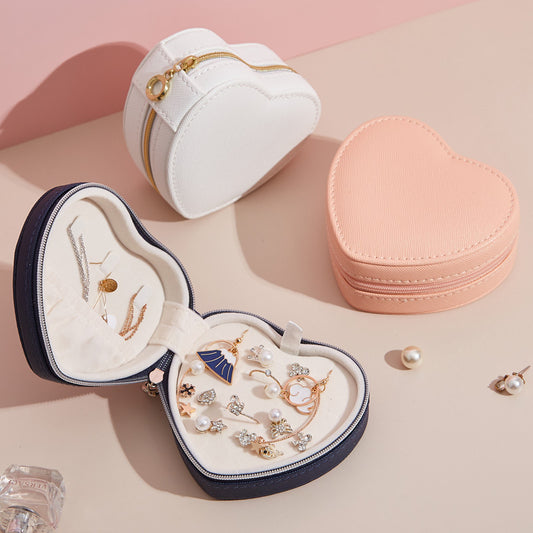 High-end Heart-shaped Jewelry Storage Box