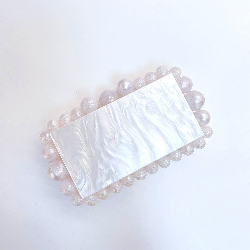 New Acrylic Cloud Bag Clutch