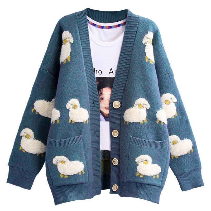 Sheeps Lazy Knit Cardigan