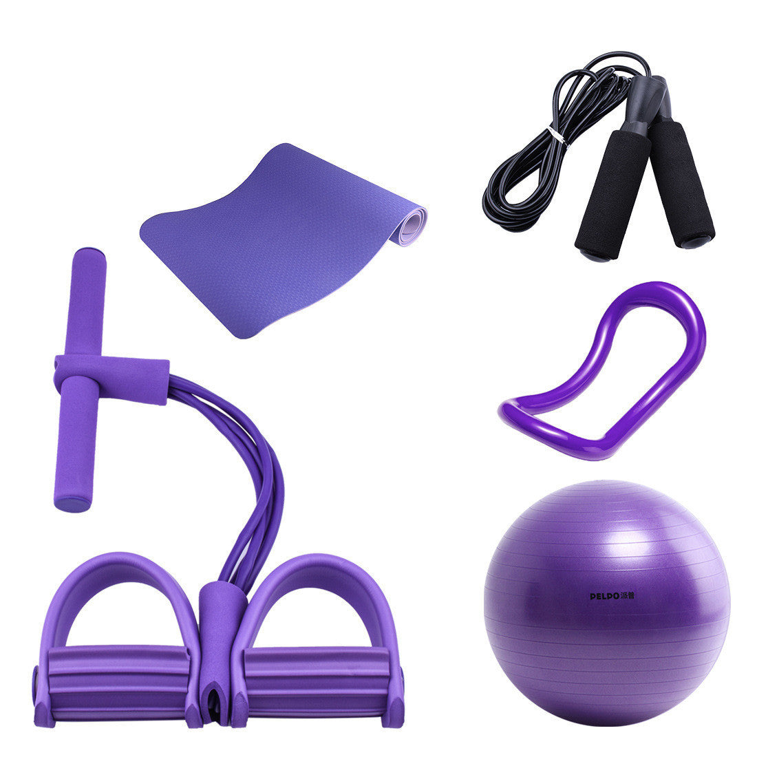 Home Fitness Set Equipment Yoga Mat