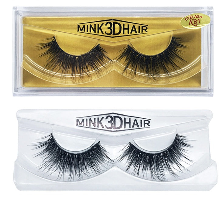 Three-dimensional multi-layer thick false eyelashes