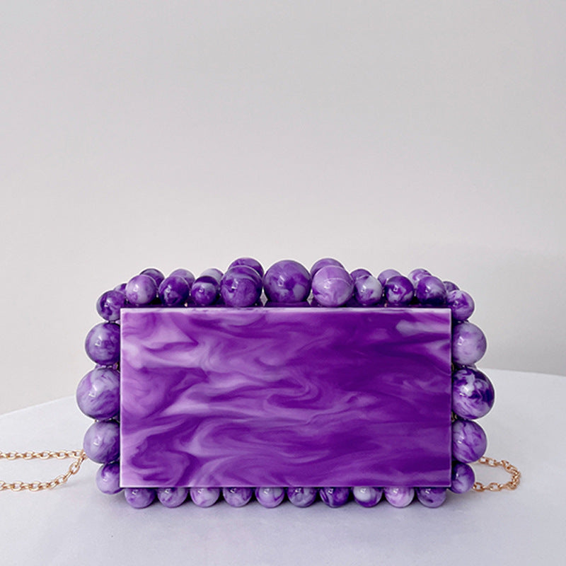 New Acrylic Cloud Bag Clutch