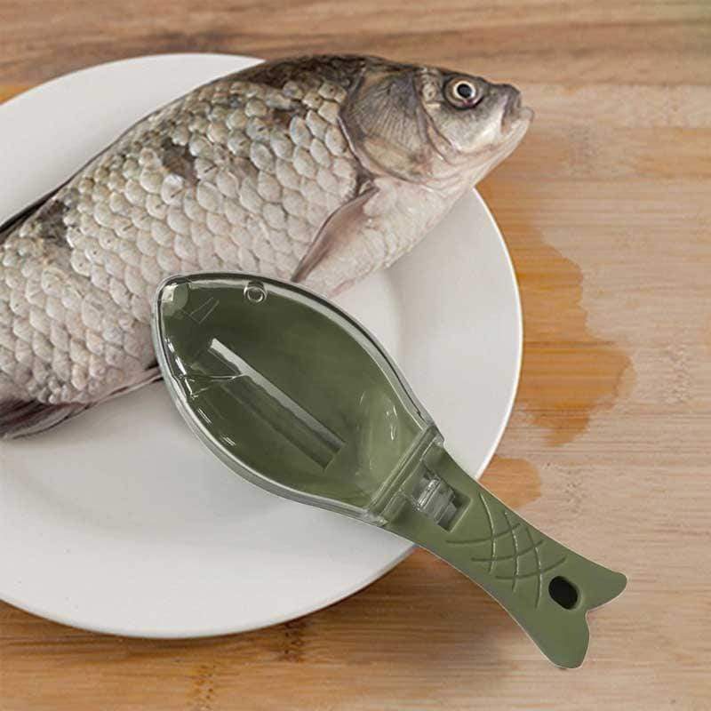 Cepillo para raspar piel de pescado, herramientas de cocina