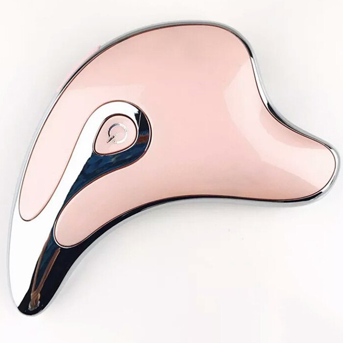 Gua Sha Scraper Facial Massager Face Lifting Slimming LED Light Microcurrent Skin Rejuvenation