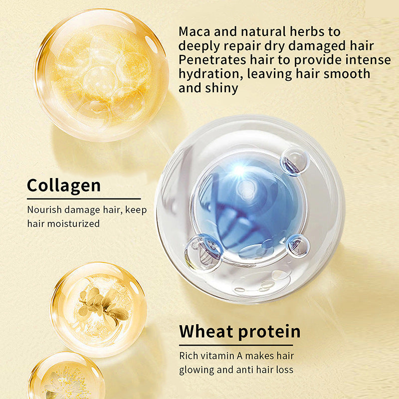 Moisturizing Collagen Hair Mask Hydrating Soft Nourishment