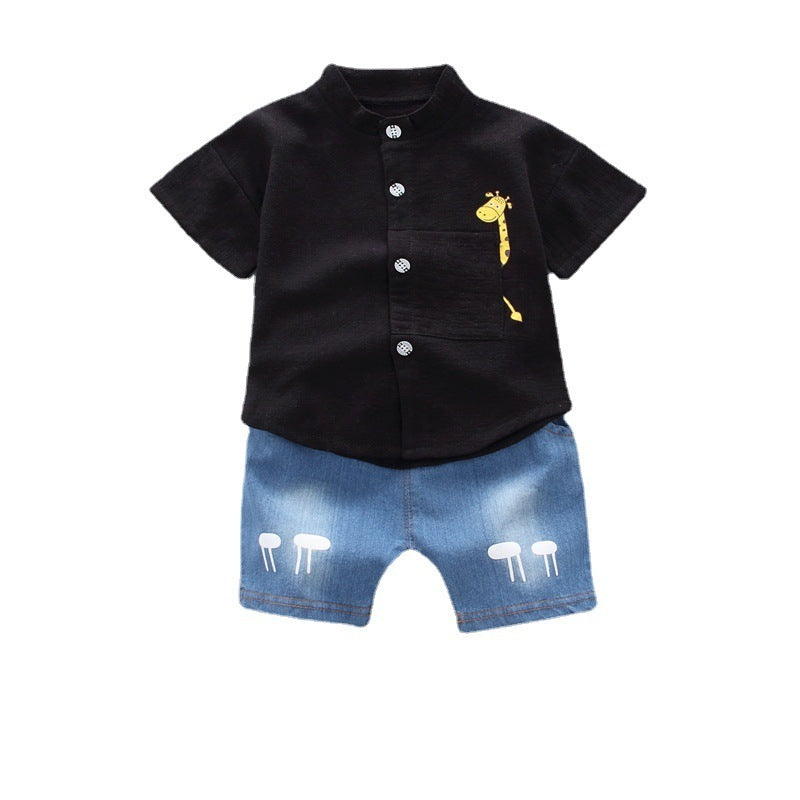 Baby Boy Short Sleeve Children's Clothing Summer