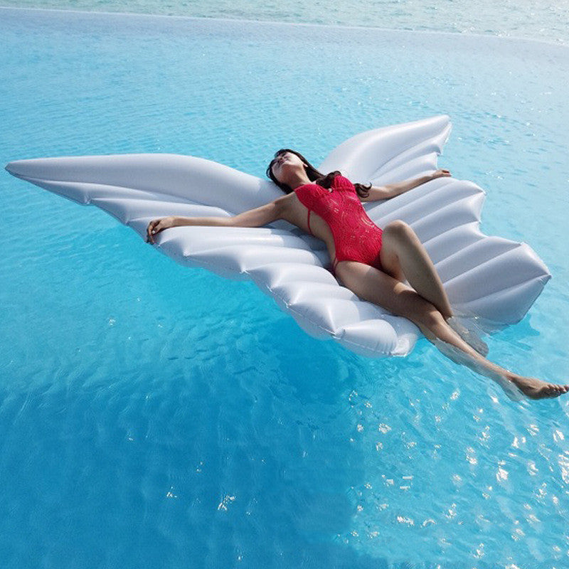 Pool Giant Angel Wings Floating Air Mattress