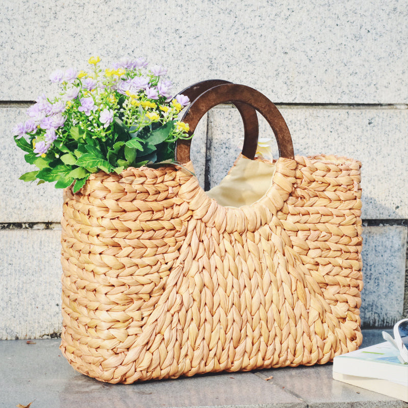 Beach Rattan Bag