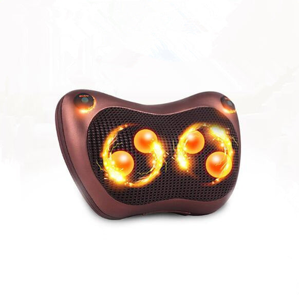 Electric Infrared Heating Kneading Neck Shoulder Back Body Spa Massage Pillow