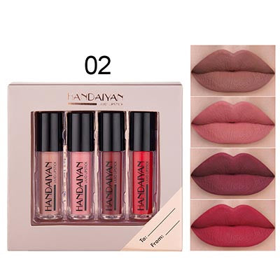 HANDAIYAN Matt Lip Gloss Set