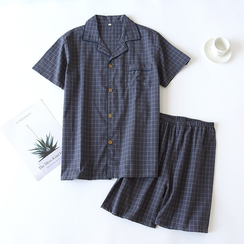 Single Check Pair Nightdress Set