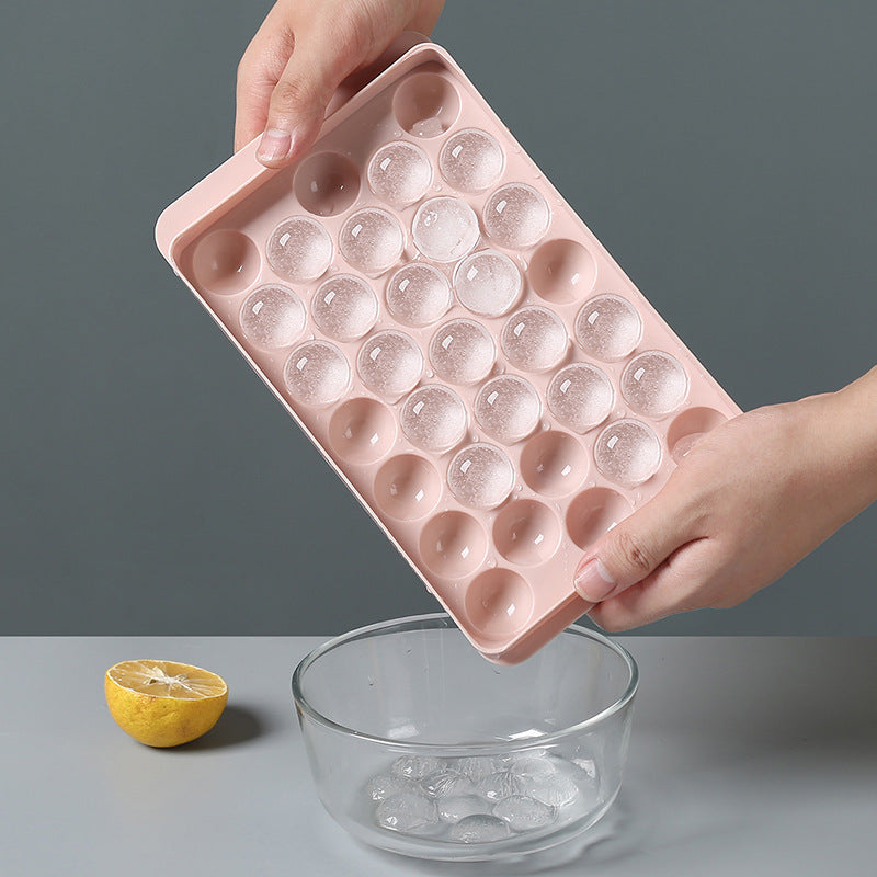 Ice Tray 3D Round Ice Molds Round Ball Ice Cube Makers Kitchen