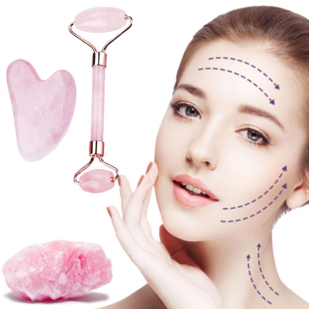 Estiramiento facial, removedor de arrugas, piedra Gua Sha para masaje facial, raspador Gua Sha