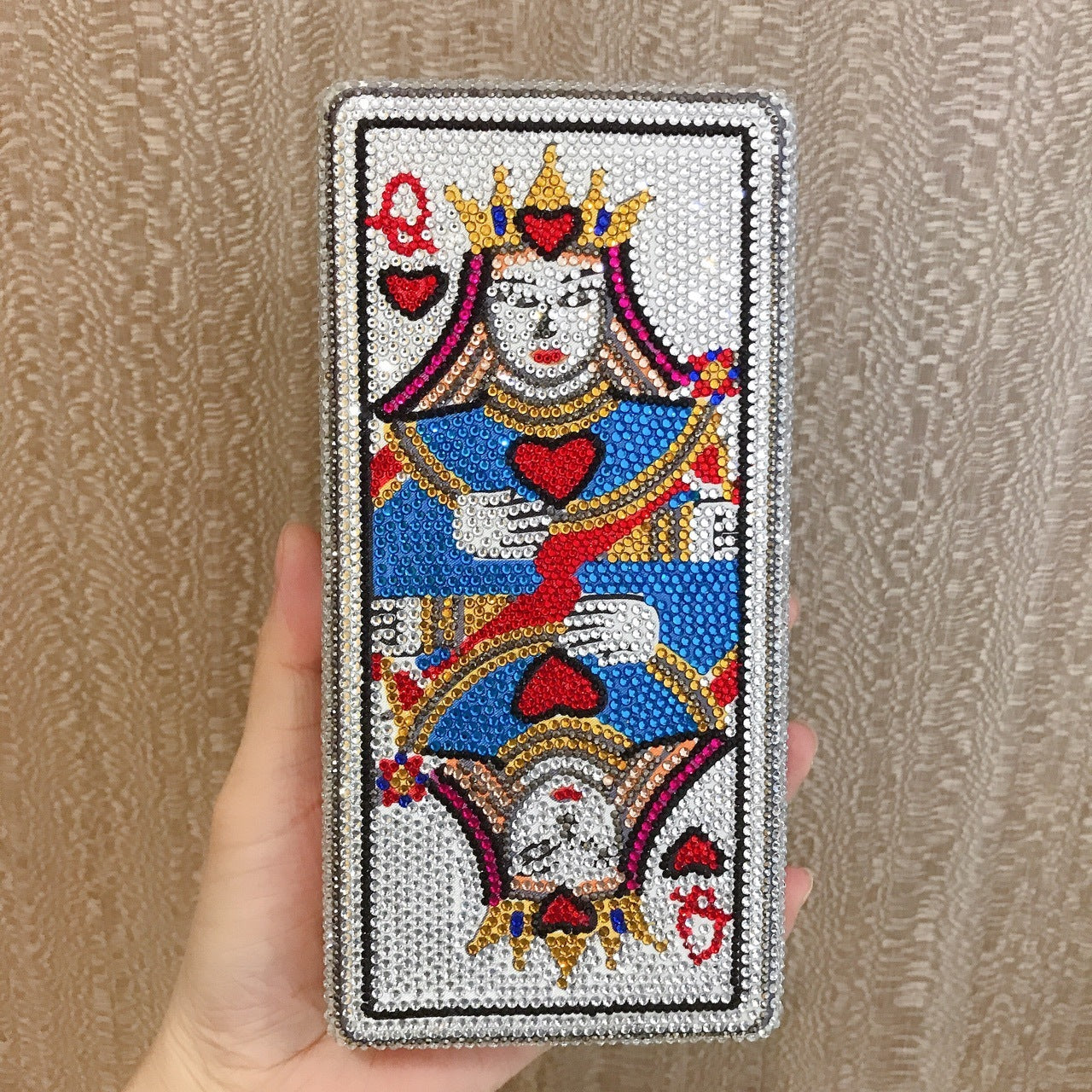 Queen of Hearts Fashion Banquet Clutch Bag