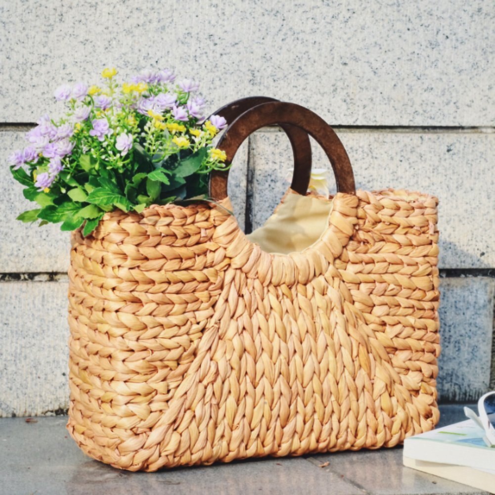 Beach Rattan Bag