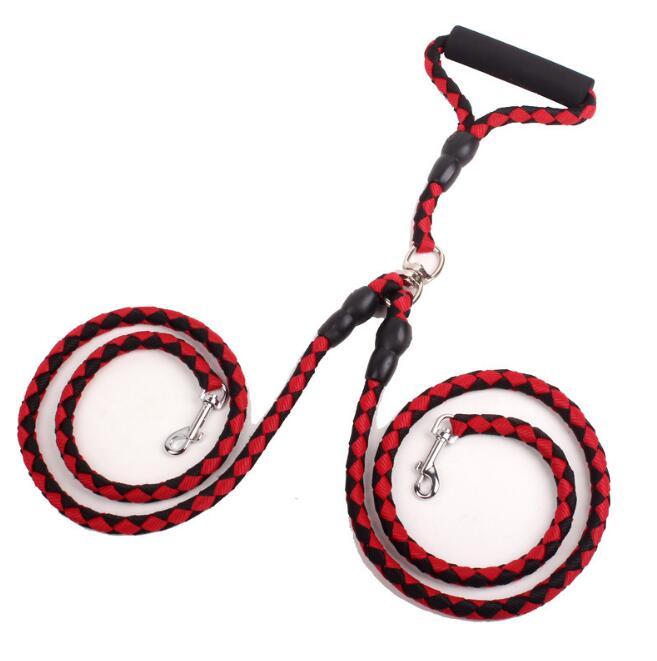 Dog Hand-Double-Ended Traction Rope Pet Supplies Dog Collar