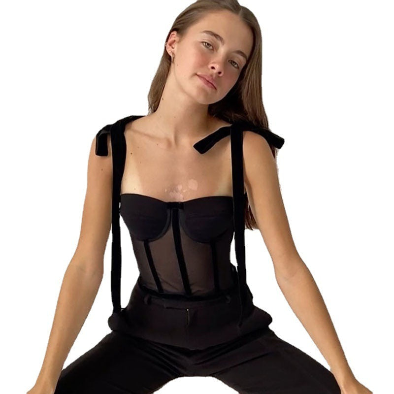 Camisola con control de cintura a la moda para mujer