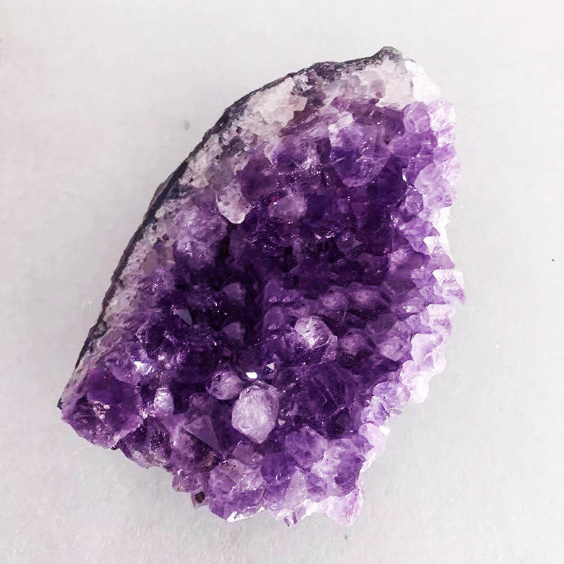 Natural Crystal Amethyst Block Ornaments