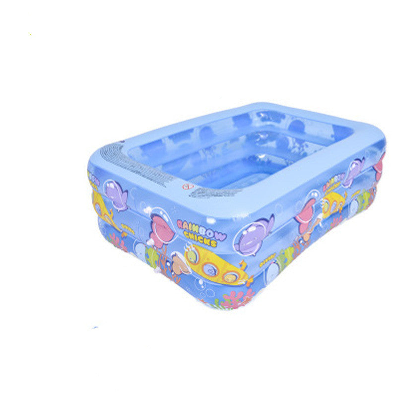 Children's Swimming Pool Foldable Home Water Park Inflatable Paddling Pool Bobo Pool