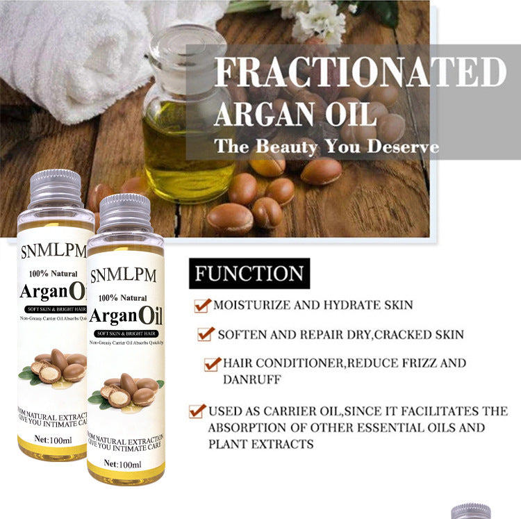 Natural Argan Hair Oil 100m Deep Moisturizing High Quality Factory Wholesale