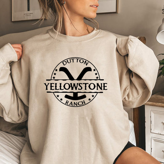 Yellowstone Fashion Printed Sweatshirt