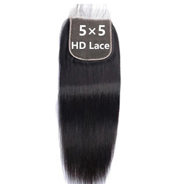 4x4Real Human Hair Wig Block Natural Black